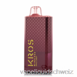 Kros Wireless 9000 Einweg-Apple-Candy-Vape Schweiz