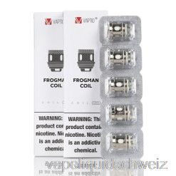 Vaptio Frogman Ersatzspulen 0,2 Ohm Streifenspulen Vape Ohne Nikotin